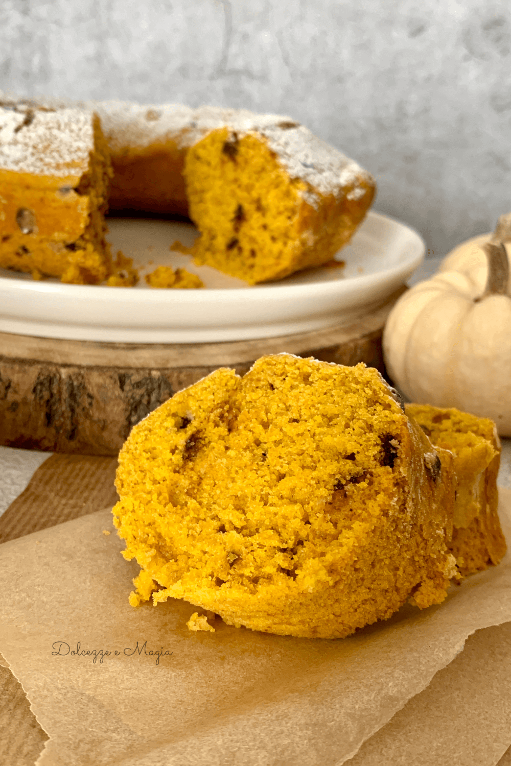 Ciambella Alla Zucca Senza Uova Dolcezze E Magia