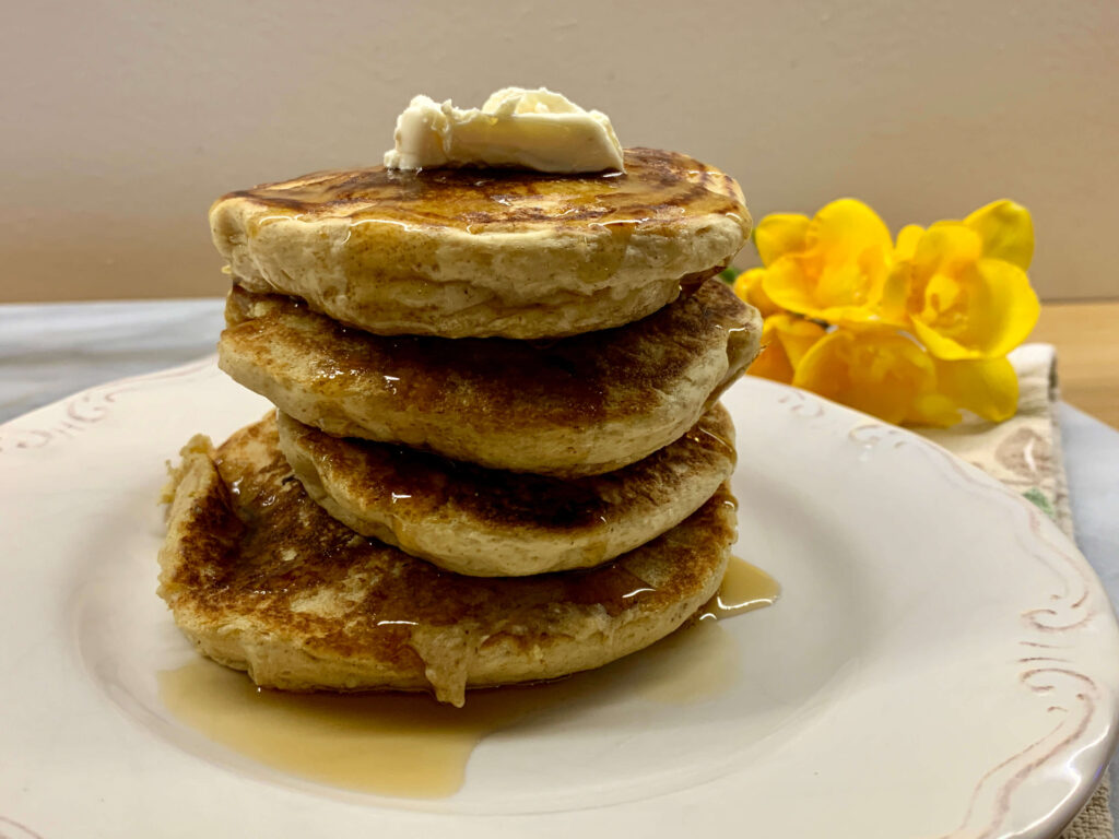 Deliziosi pancake senza uova con farina d'avena Dolcezze e Magia