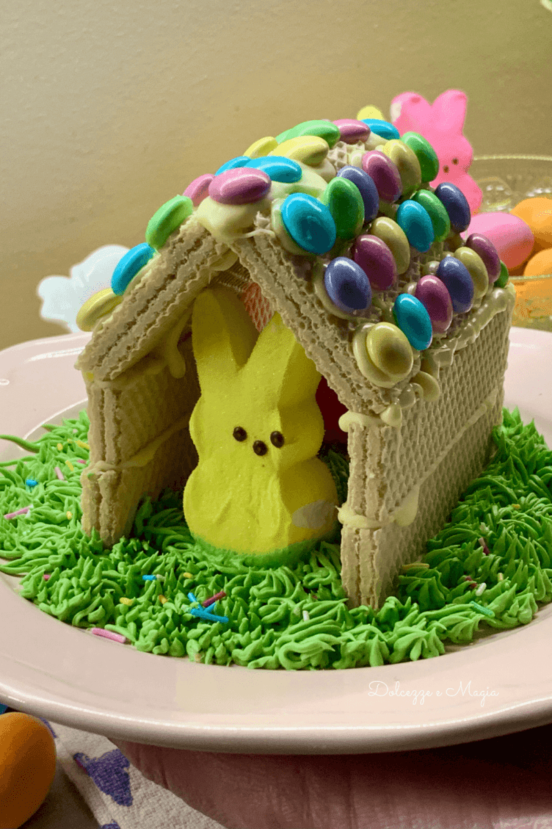 Pasqua - una dolce casetta per il coniglietto
