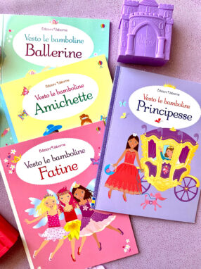 libri usborne valigetta vesto le bamboline
