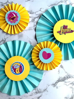 decoraizoni di carta rosoni fai da te