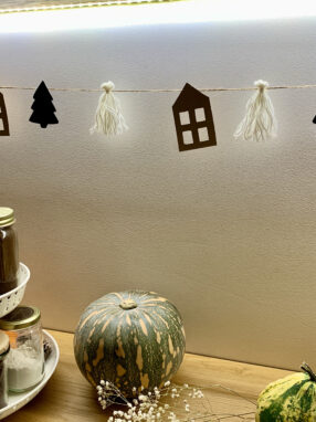 ghirlanda di natale decorazioni fai da te