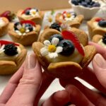 Torta soffice al limone e mirtilli