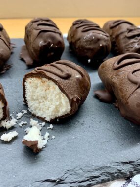 Bounty vegano fatto in casa