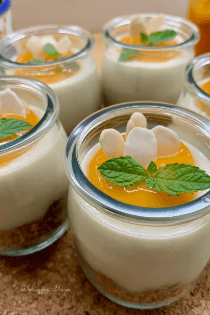 cheesecake vegana in barattolo