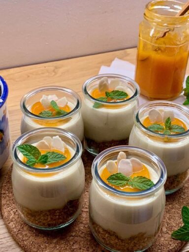 cheesecake vegana in barattolo