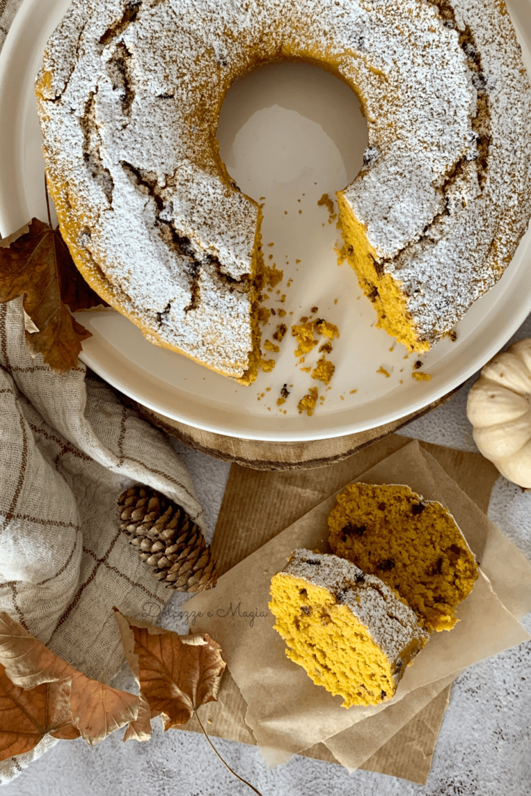 Ciambella Alla Zucca Senza Uova Dolcezze E Magia