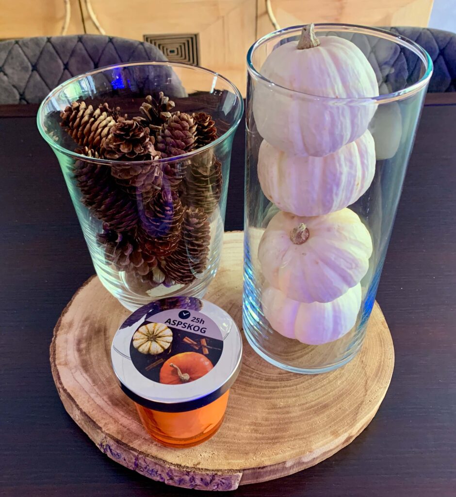 Decorare la casa in autunno