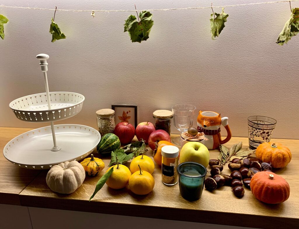 Decorare la casa in autunno